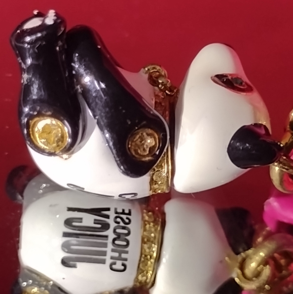 🐼 JUICY Panda  Green 👀 🐼 Bear Never Removed From 🎁 NWT - Picture 10 of 15